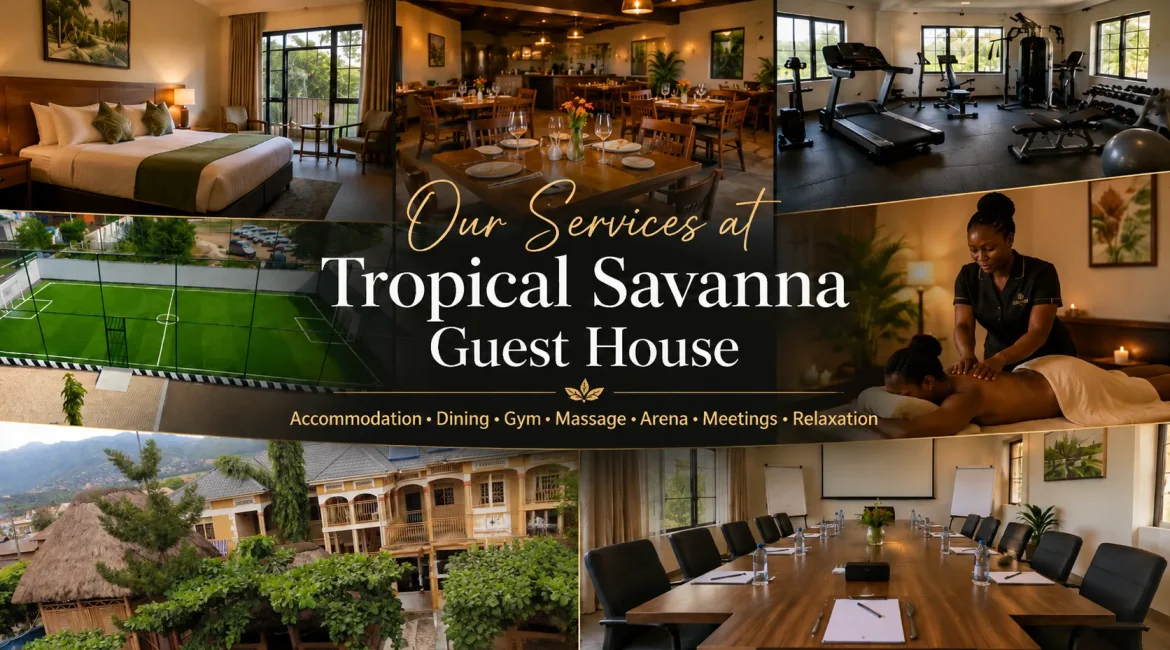 Services at Tropical Savanna Guest House in Kasese