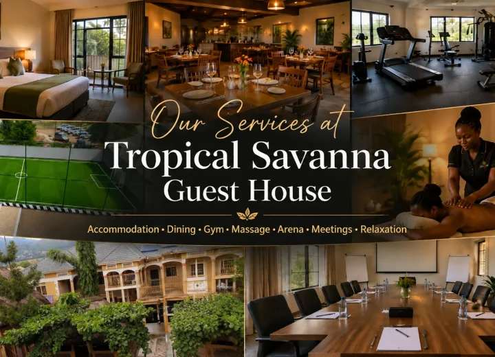 Services at Tropical Savanna Guest House in Kasese